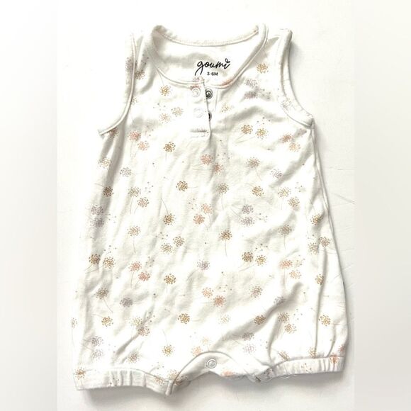 Goumi Dandelion Sleeveless Romper - Picture 1 of 5